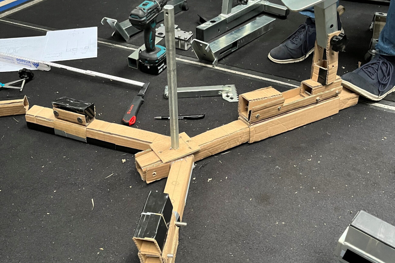 Model Assembly Base Frame