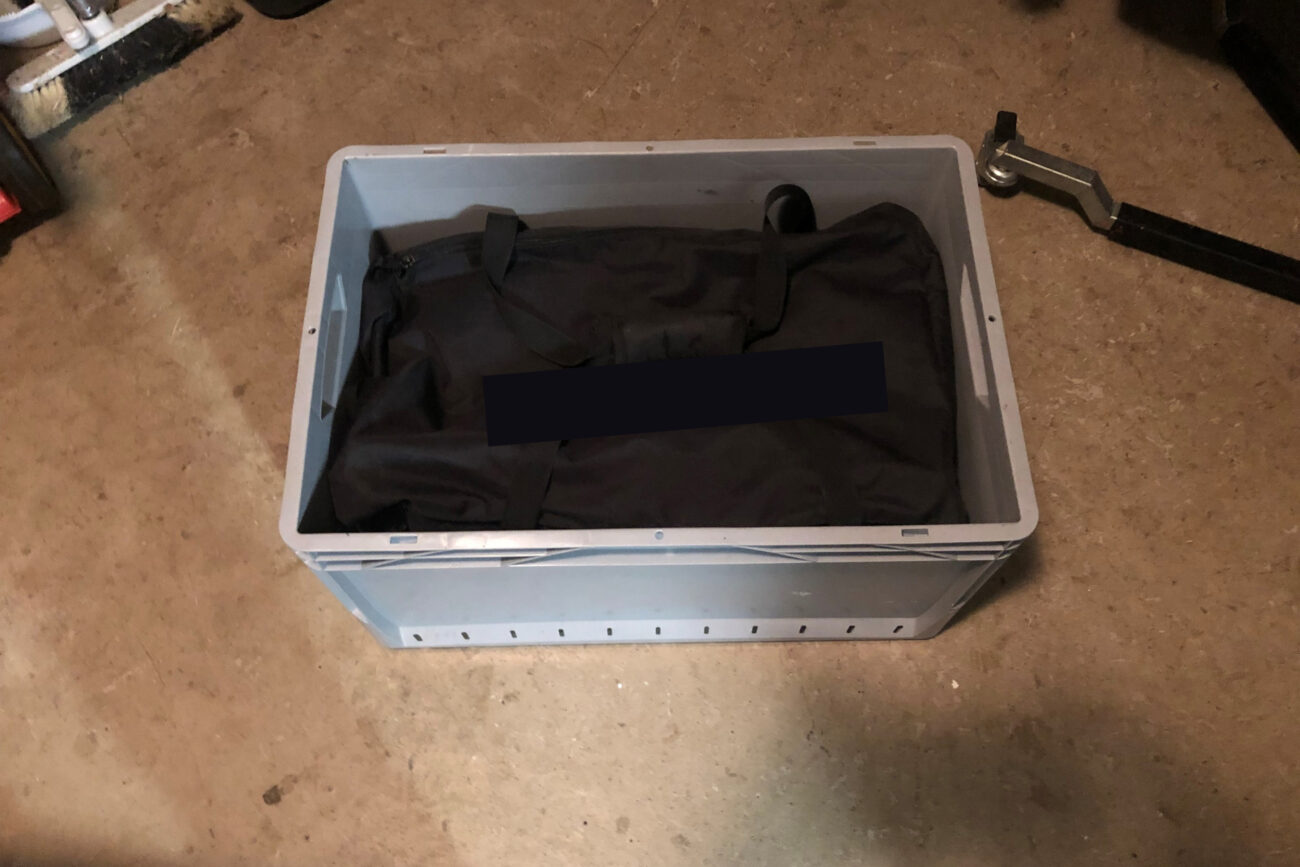 Tire Changer EVOX in standard transportation box