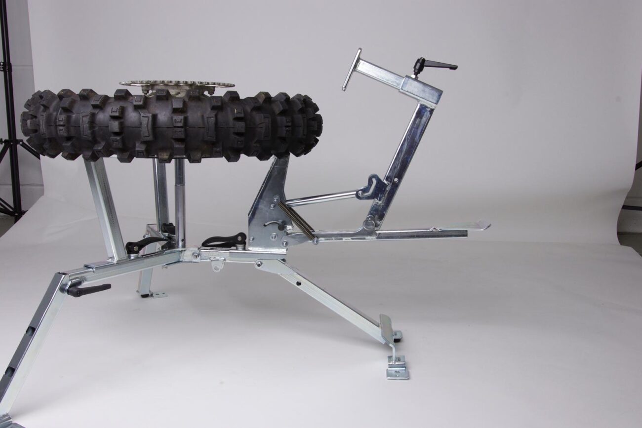 MX Motocross Reifenmontiergerät EVOSCORP Abdrücksystem