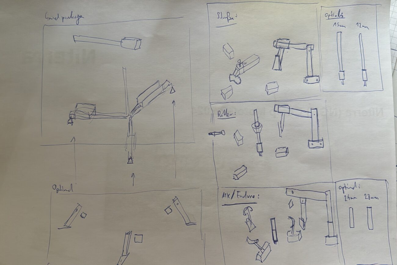 Reifenmontiergerät EVO3 Skizzen