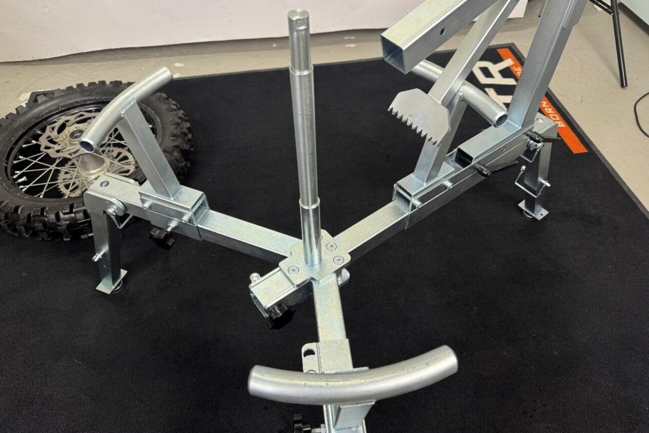 Reifenmontiergerät EVO3 Auflagen Reifenwechsel Motocross Reifen